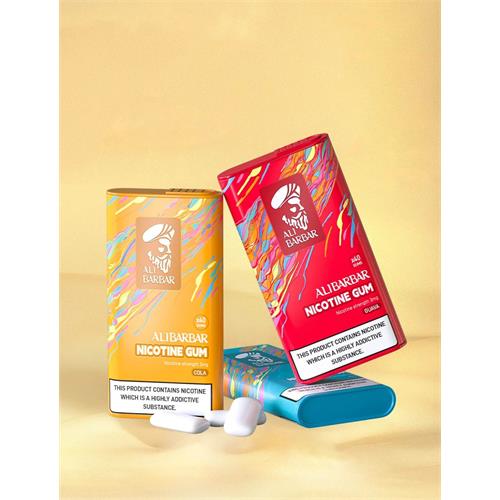 Alibarbar Nicotine Gum – Lemon