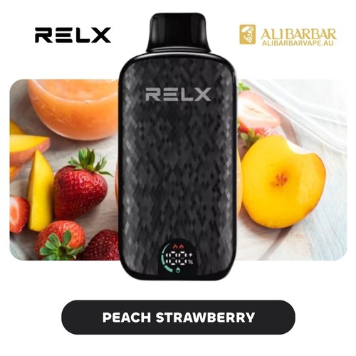RELX Sparta 18000 Puffs Peach Strawberry